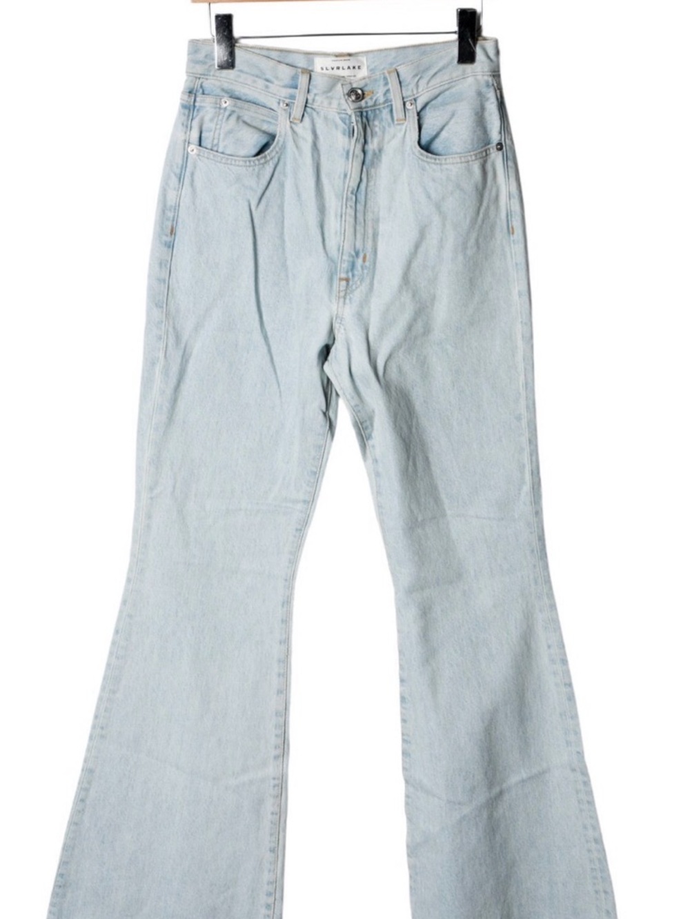 SLVRLAKE Women’s High-Rise Wide Leg Jeans
